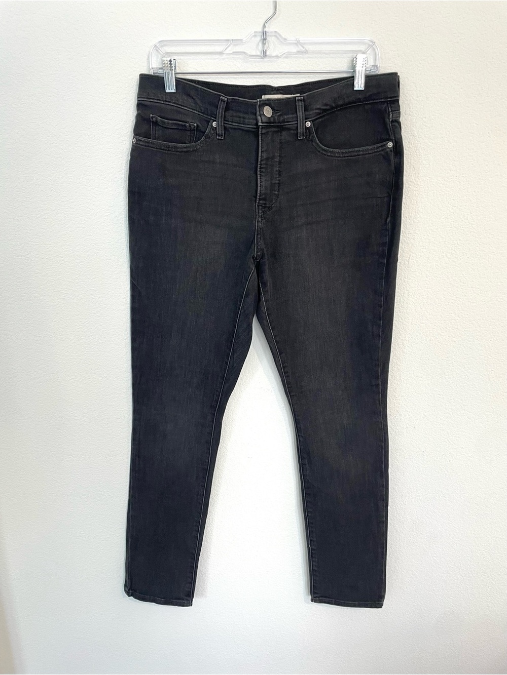 Levi's 311 Shaping Skinny Women's 31 Gray/Washed Black Stretch Jeans